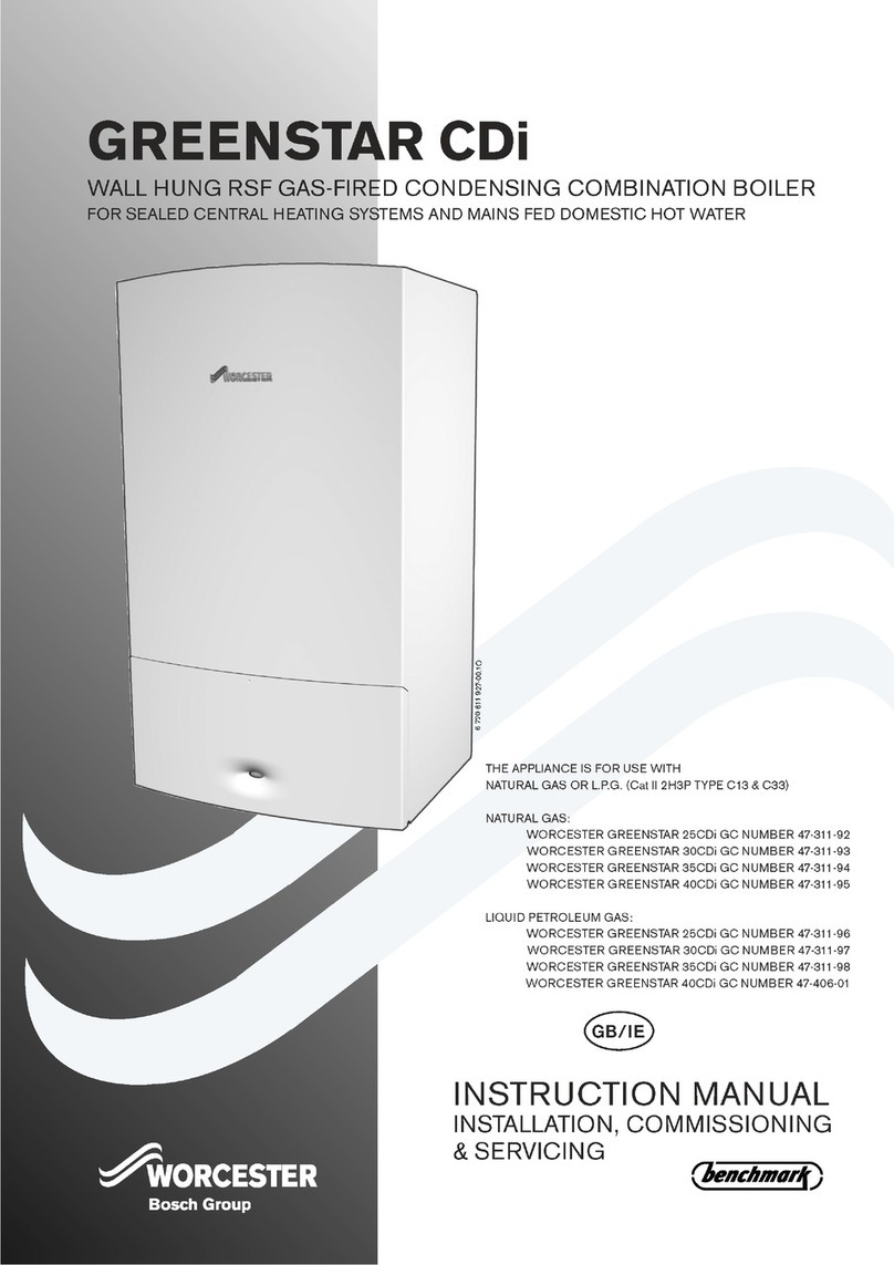 Worcester Greenstar CDi instruction manual