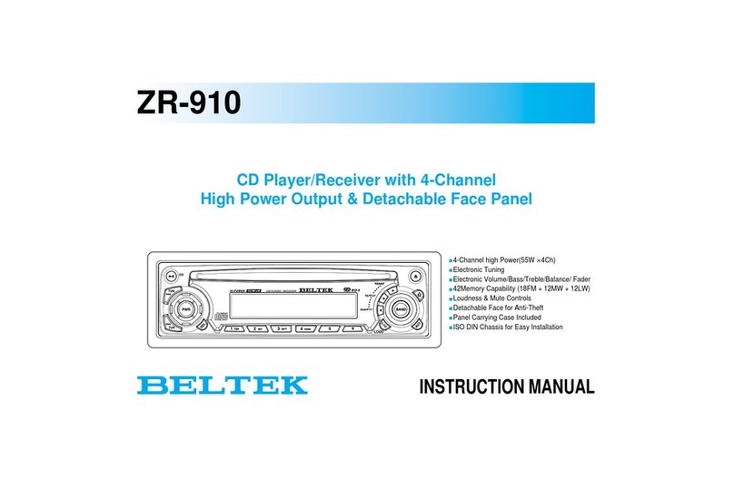 Beltek ZR-910 instruction manual