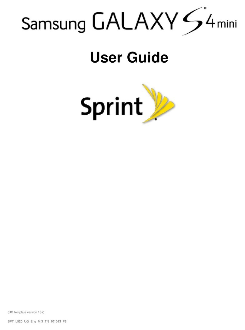 Samsung SPRINT SPH-L520 User manual Samsung SPRINT SPH-L520 User manual