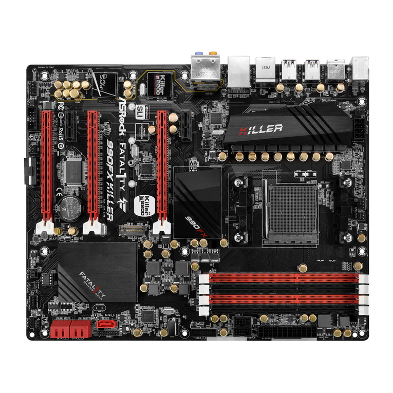 ASROCK Fatal1ty 990FX Killer User manual