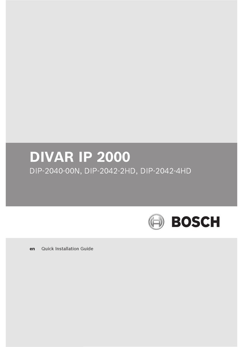 Bosch DIP-2040-00N User manual