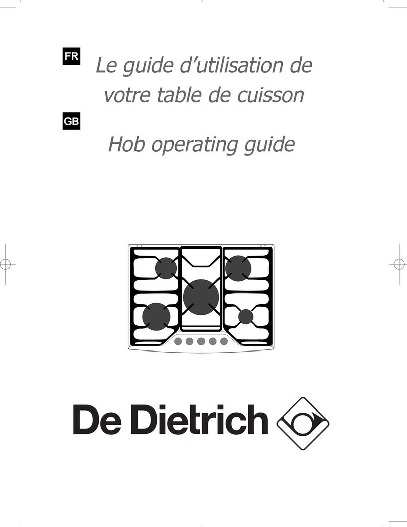 DeDietrich G30 operating guide