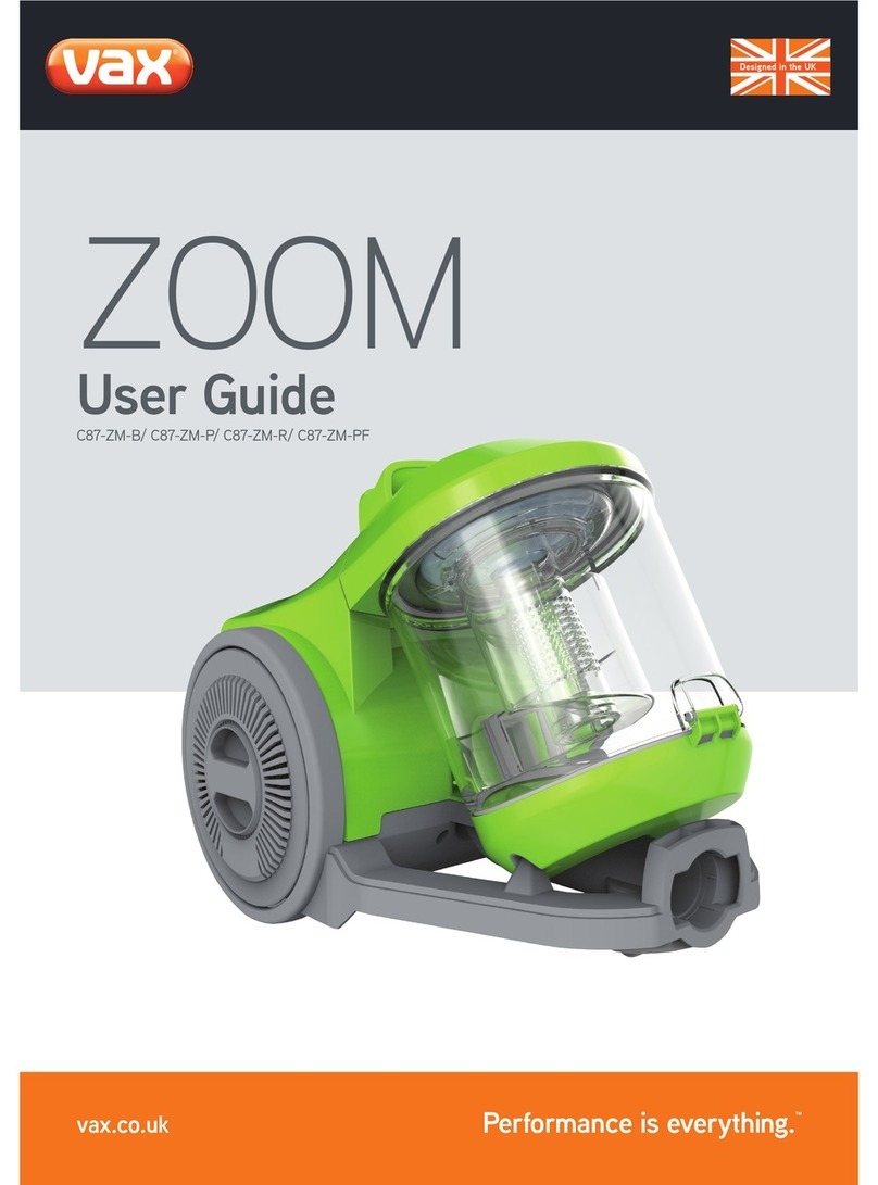 Vax C87-ZM-B User manual