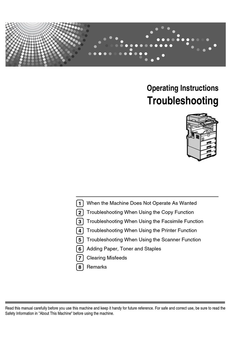 Ricoh 3045 - Aficio B/W Laser User manual