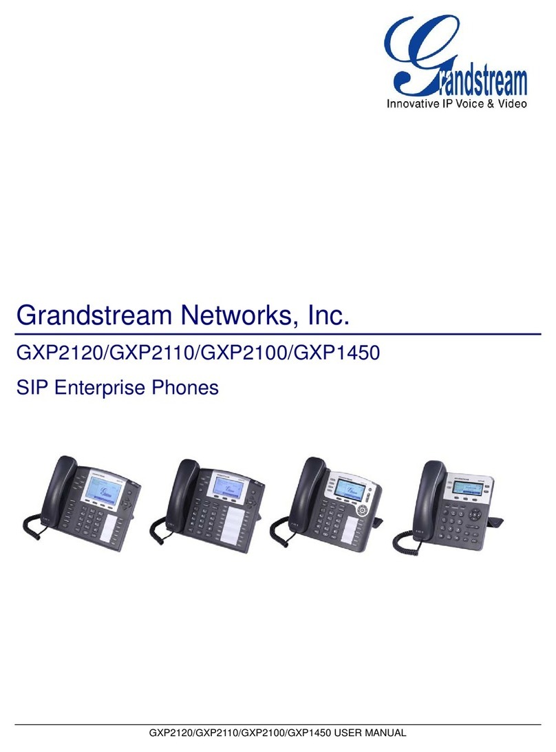 Grandstream Networks GXP1450 User manual