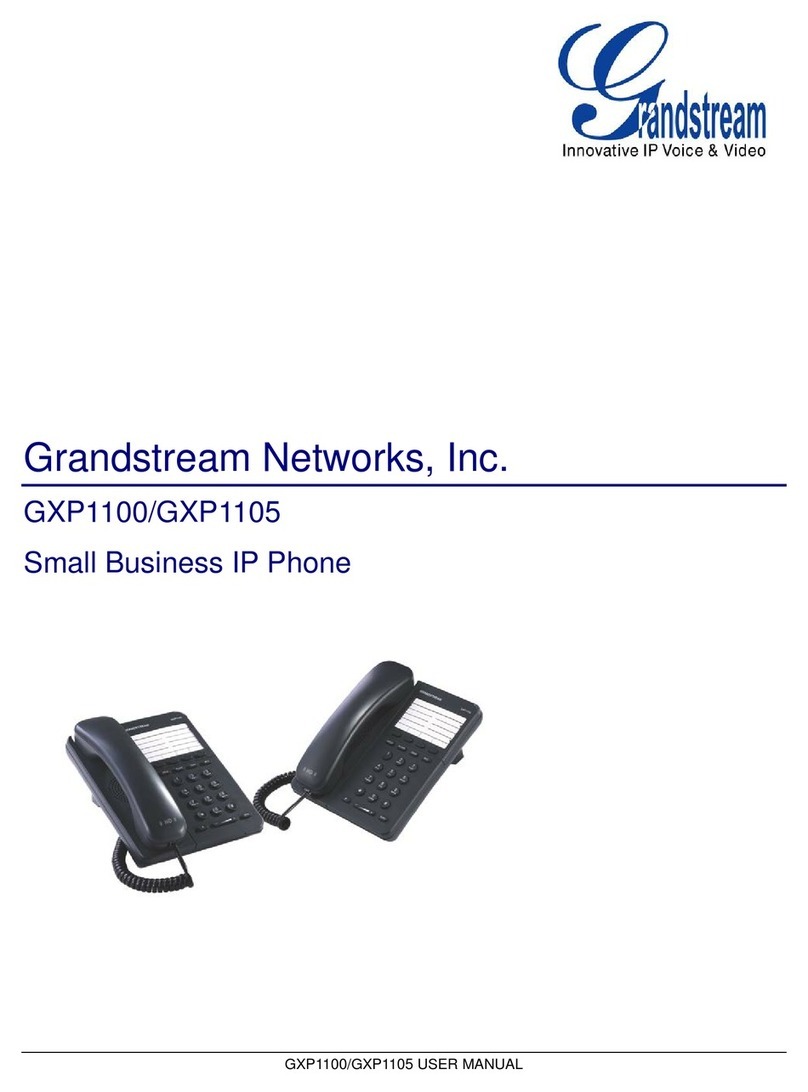 Grandstream Networks GXP-1100 user manual