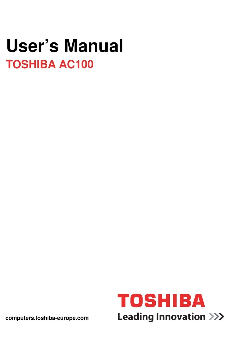 Toshiba AC100 User manual