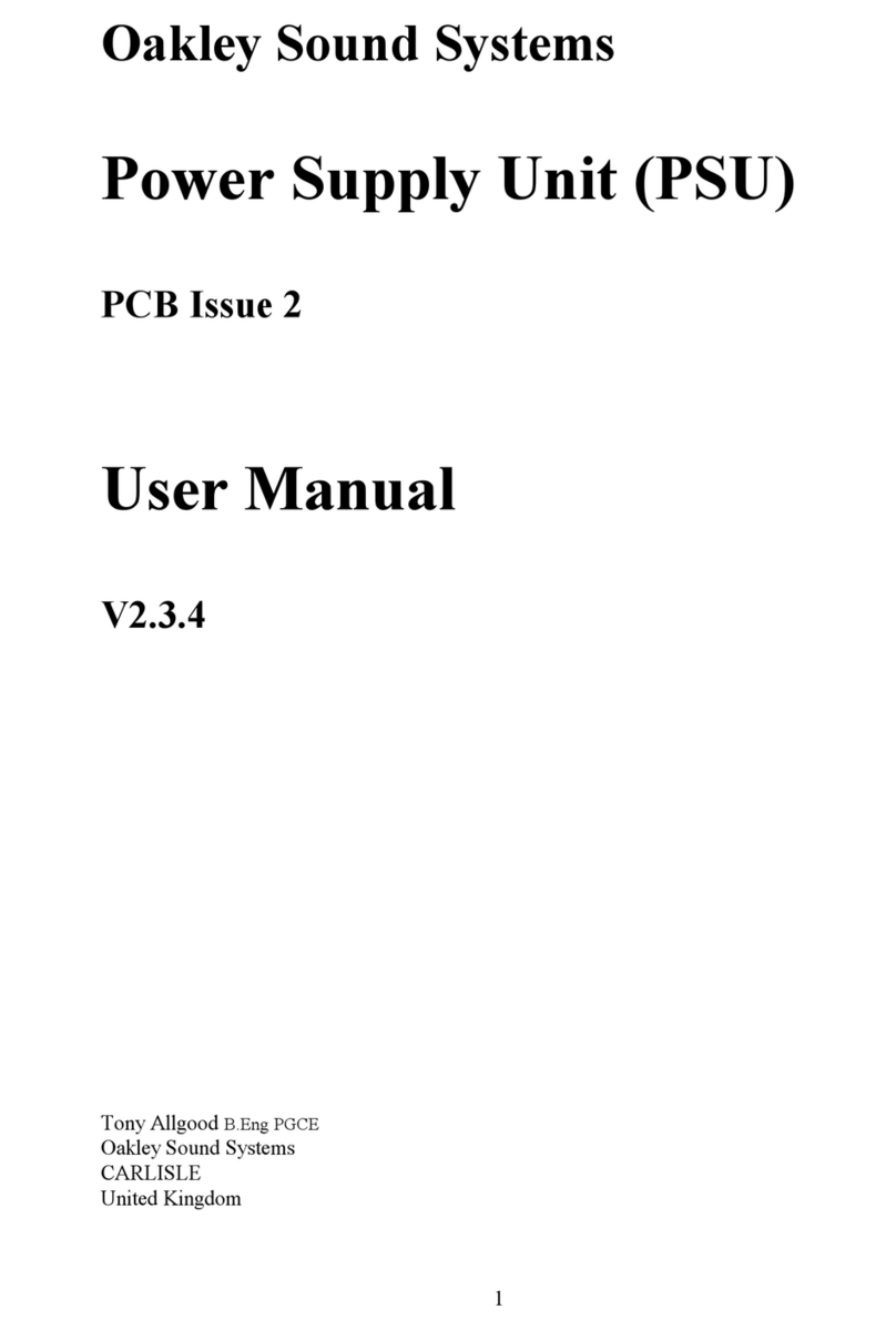 Oakley PCB Issue 2 user manual