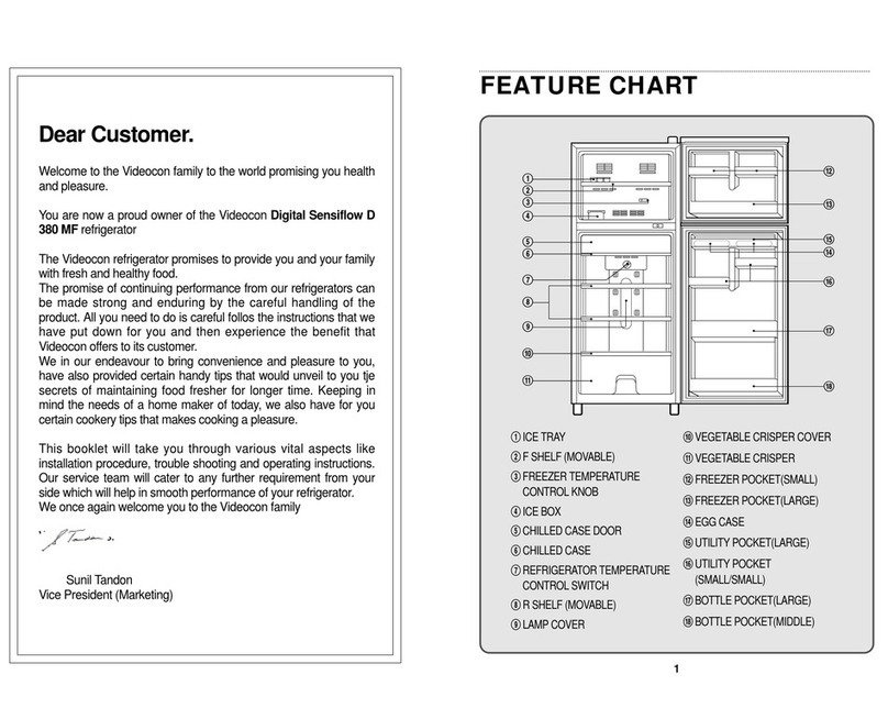 Videocon D 380 MF User manual