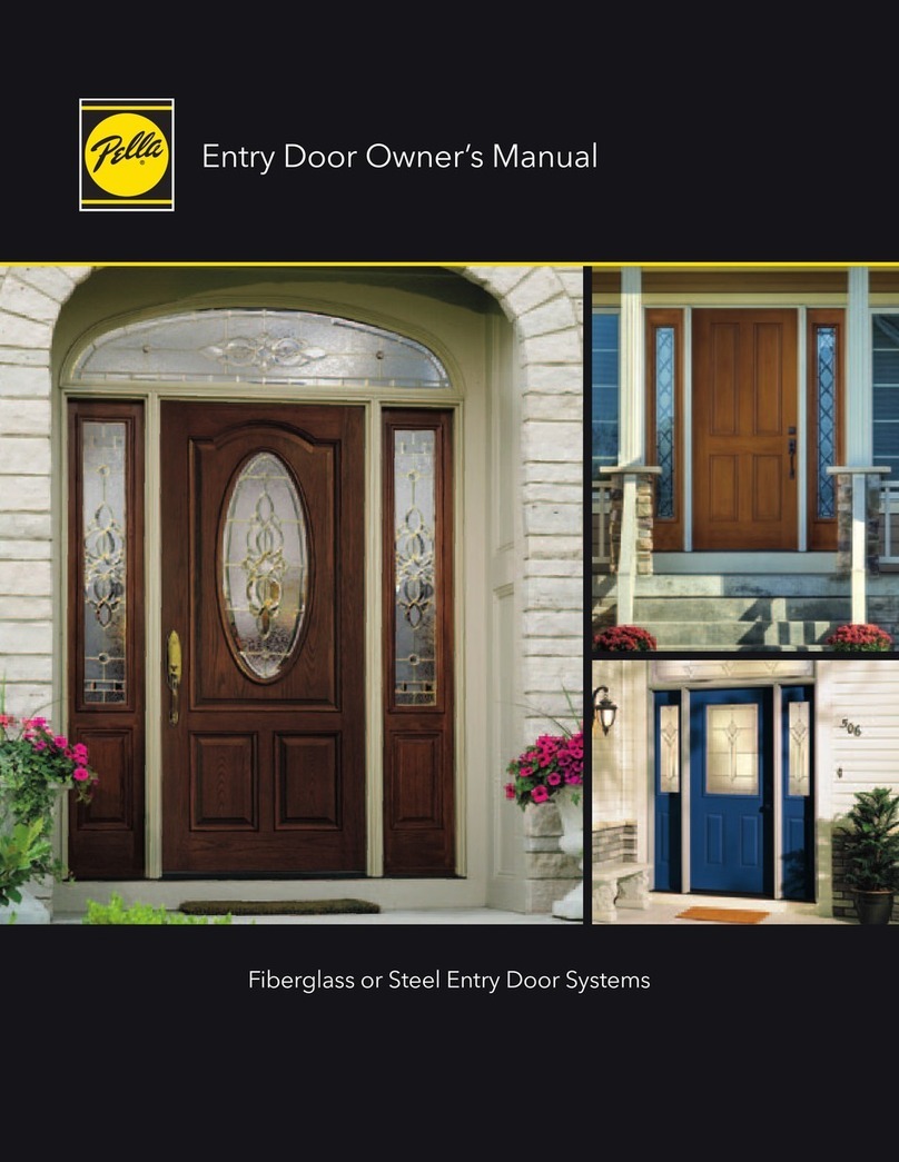 Pella architect series User manual