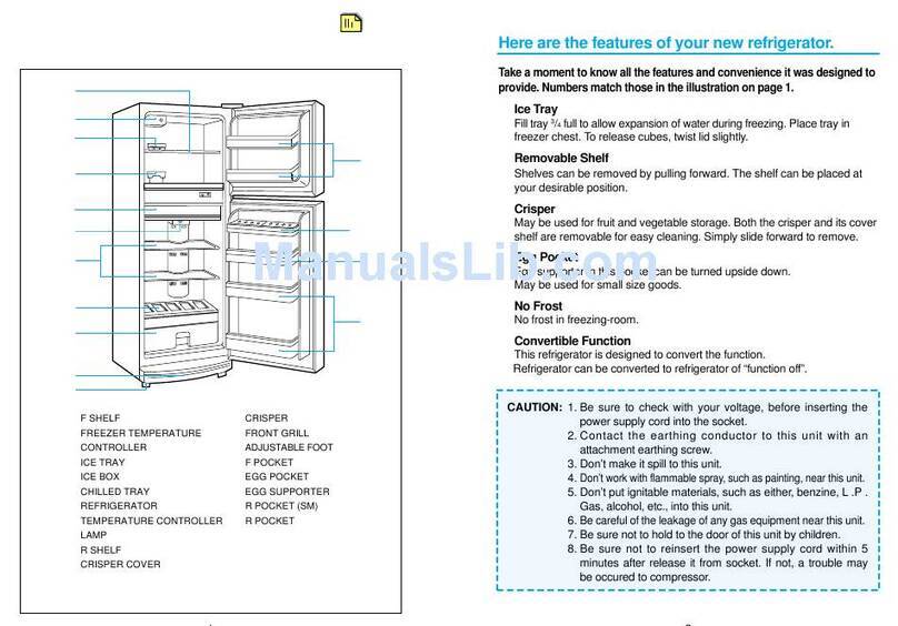 Nikai Maxi Cool NRF-370F user manual