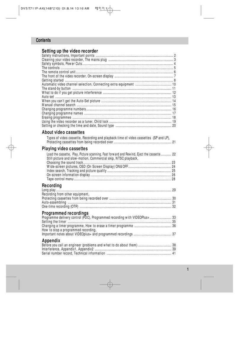 Seg VCR5360GB User manual