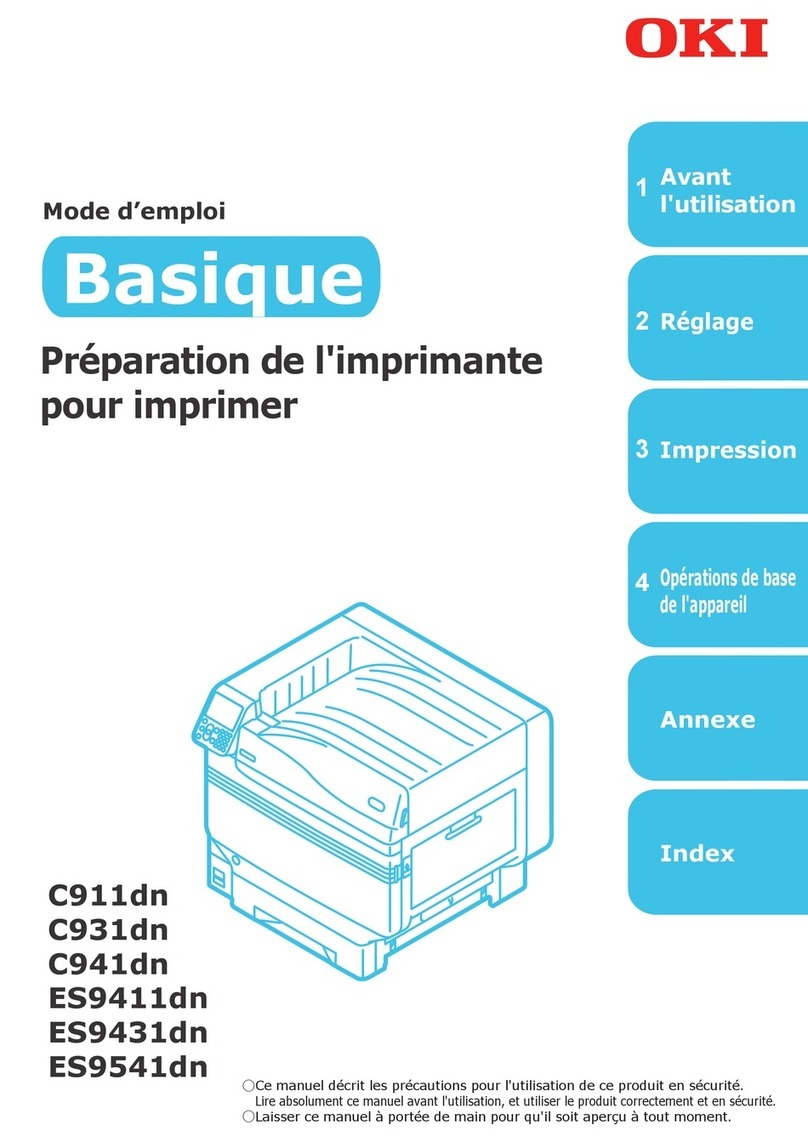 Oki C911dn Assembly instructions