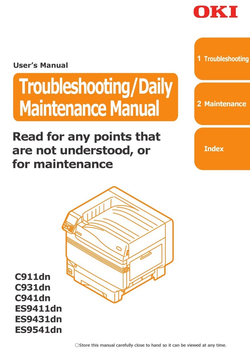 Oki C911dn User manual