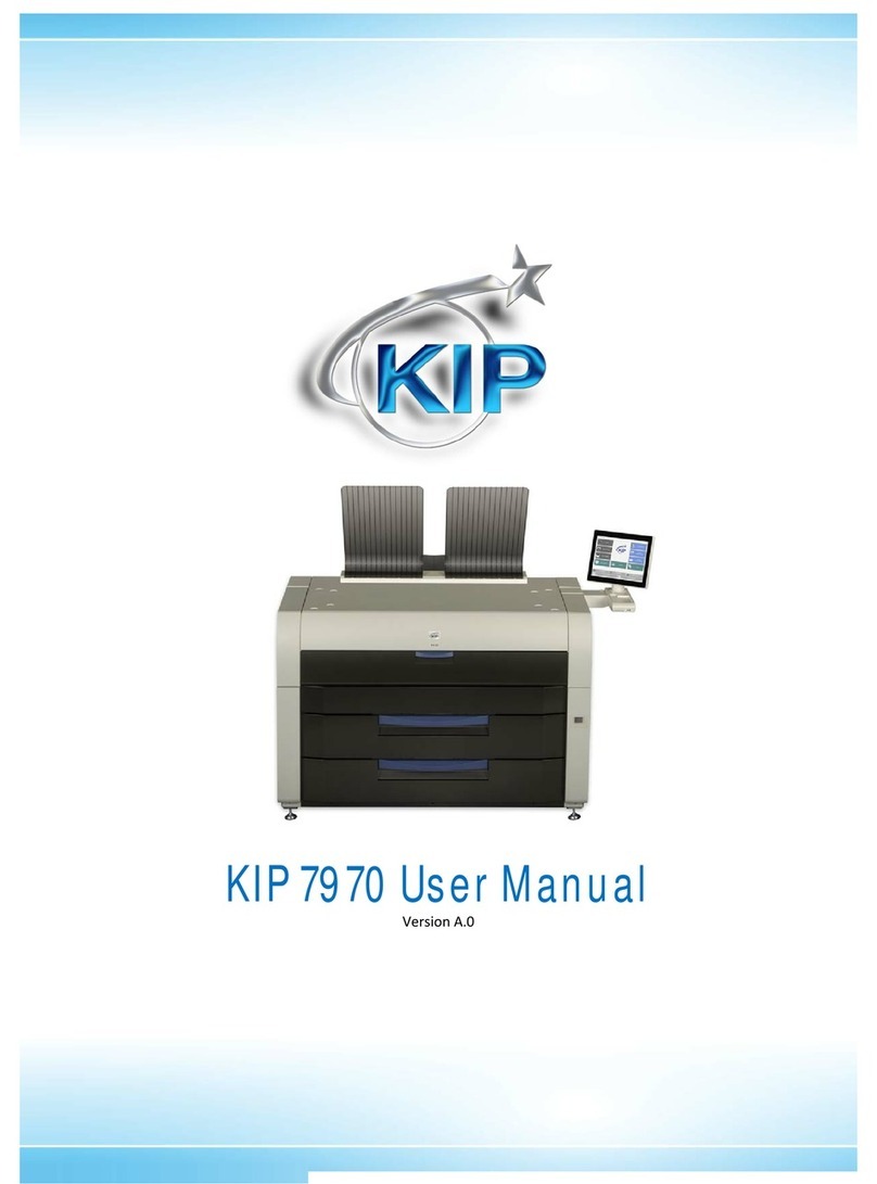 KIP KIP 7970 User manual
