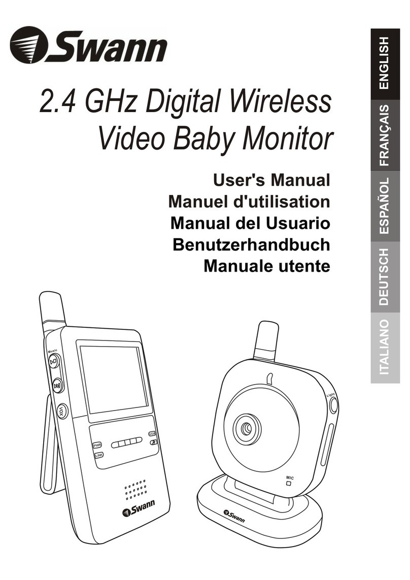 Swann baby monitor User manual