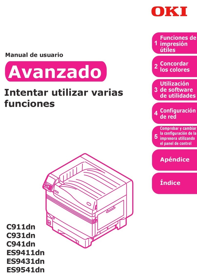 Oki C931dn User manual
