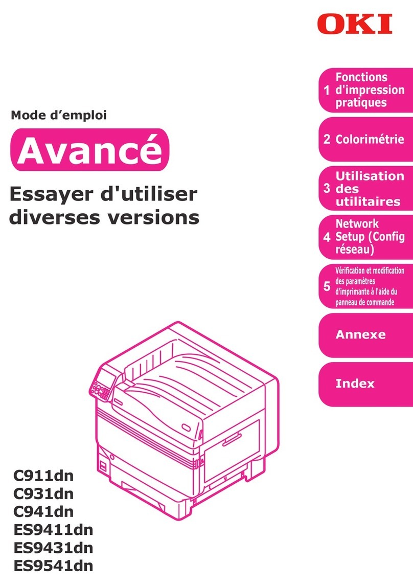 Oki C931dn User manual