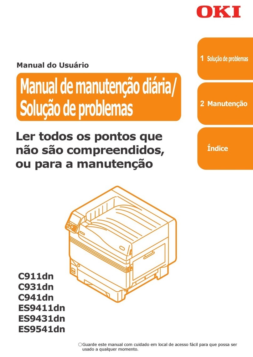 Oki C911dn User manual
