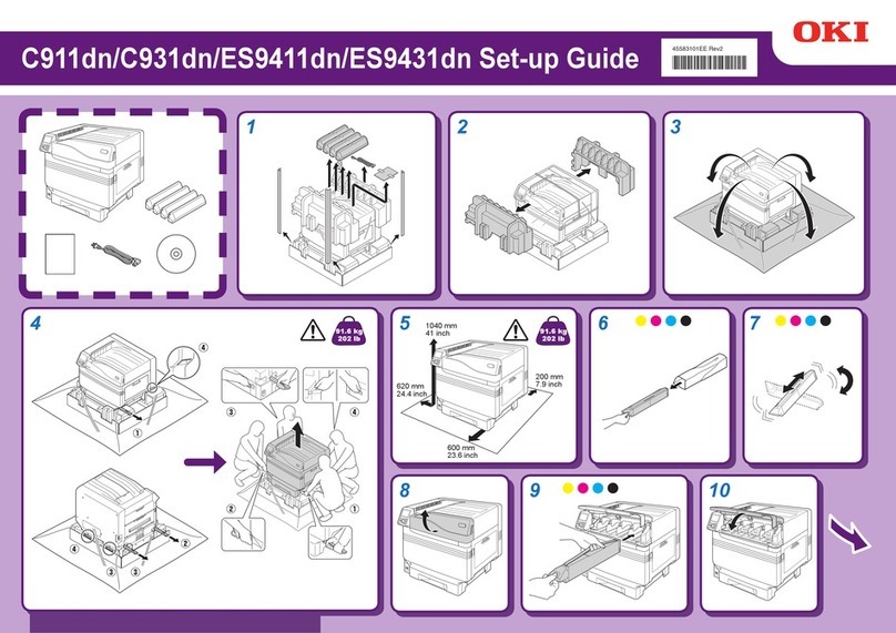 Oki C911dn User manual