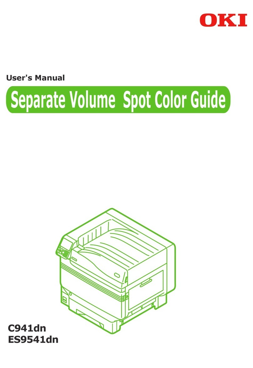 Oki C911dn User manual