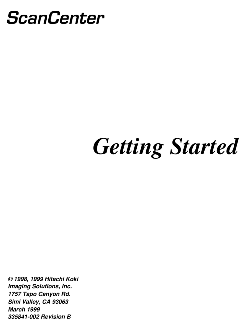 Hitachi Printers User manual