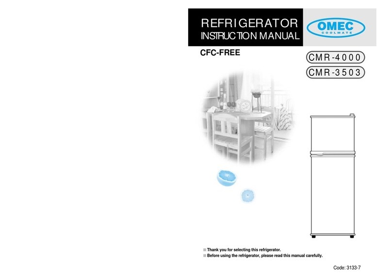 Omec Coolmate CMR-3503 instruction manual