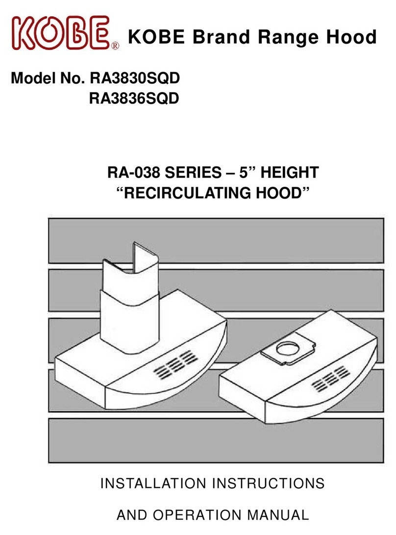 KOBE RA3830SQD Troubleshooting guide KOBE RA3830SQD Troubleshooting guide