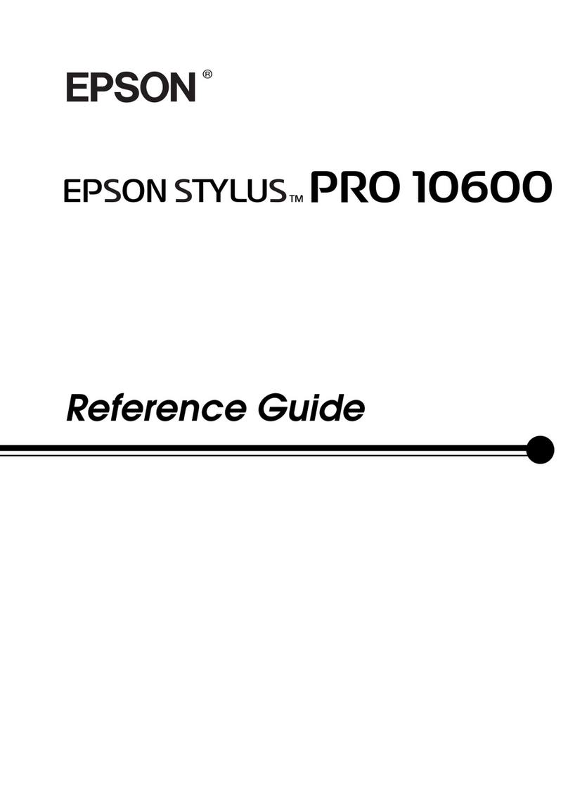 Epson Stylus Pro 10600 - UltraChrome Ink - Stylus Pro 10600 Print... User manual