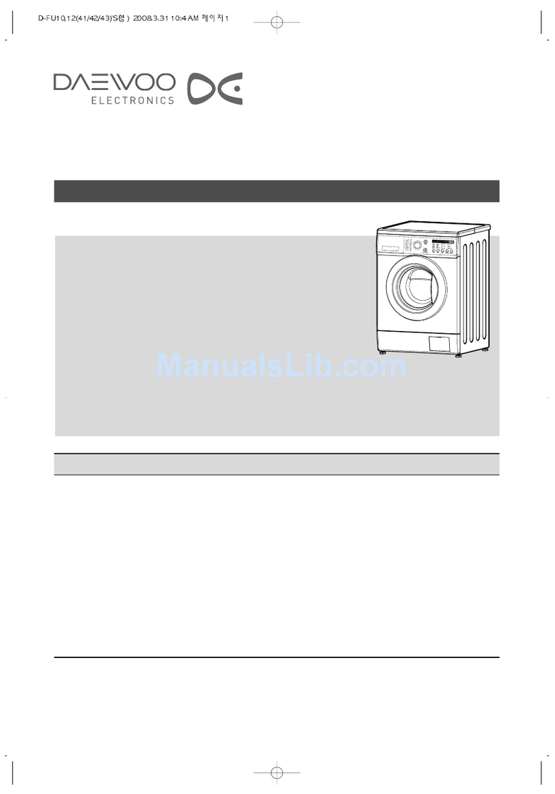 Daewoo DWD-FU1041 User manual Daewoo DWD-FU1041 User manual