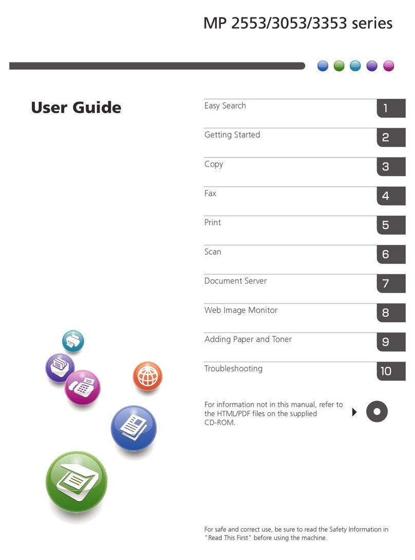 Ricoh MP 2553 user guide