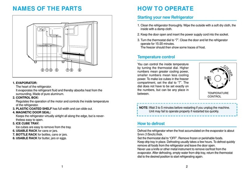 Daewoo FR-061A User manual
