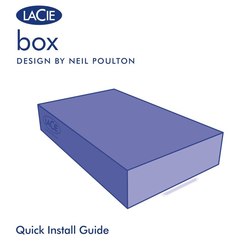 LaCie Box Quick install guide