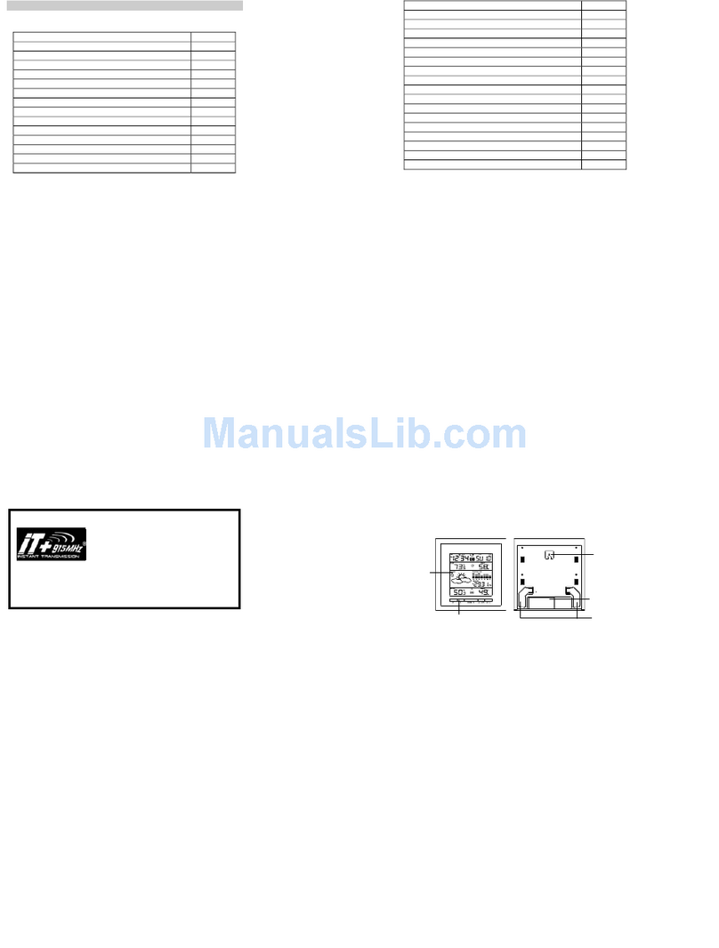 La Crosse Technology WS-9049 User manual