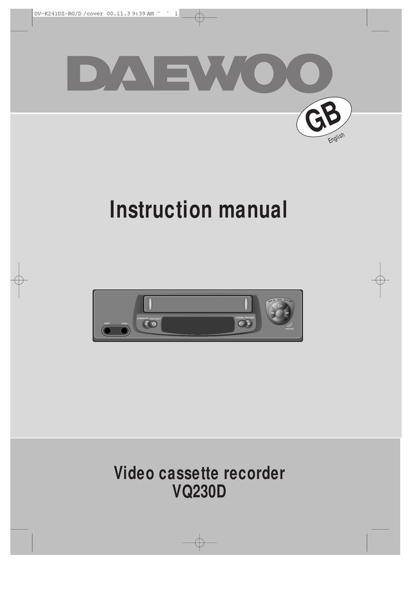 Daewoo VQ230D User manual