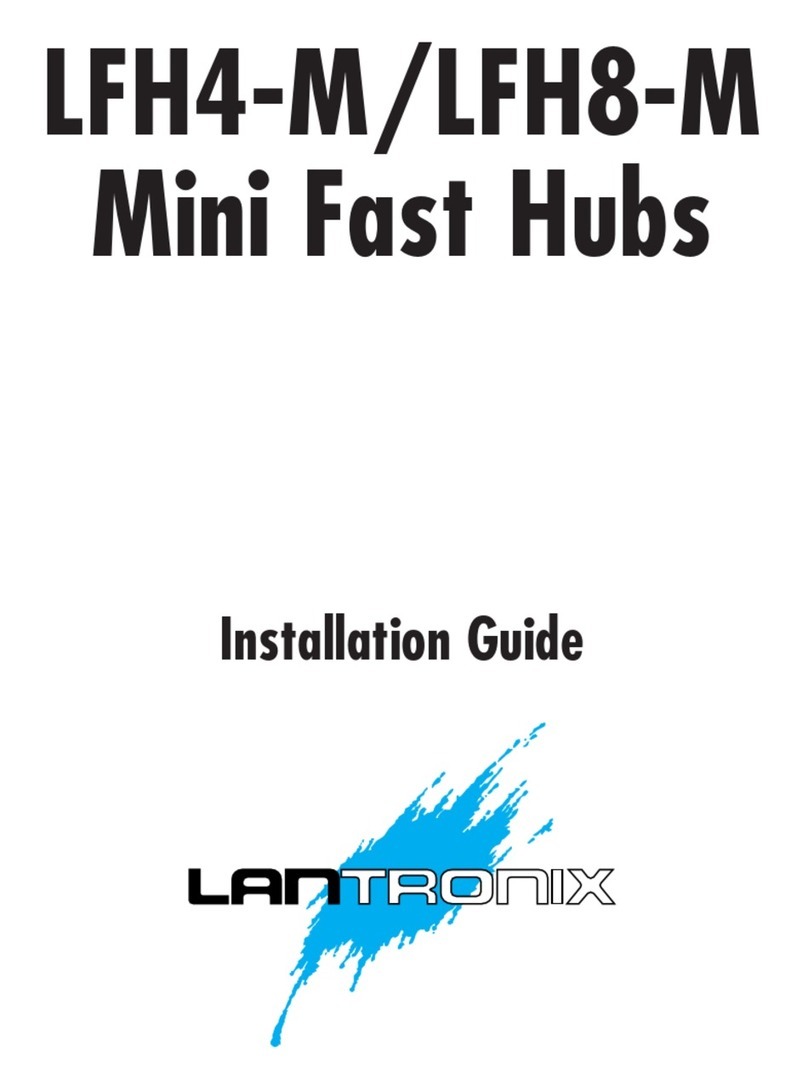 Lantronix MINI FAST LFH4-M User manual Lantronix MINI FAST LFH4-M User manual