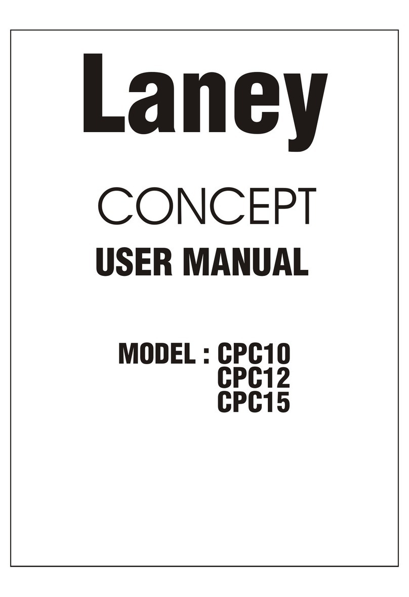 Laney CONCEPT CPC10 user manual