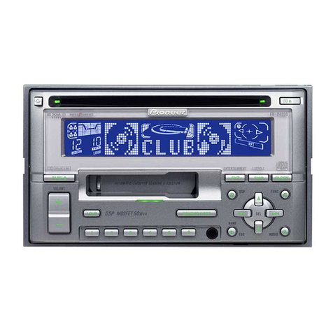 Pioneer FH-P4000 Operation manual