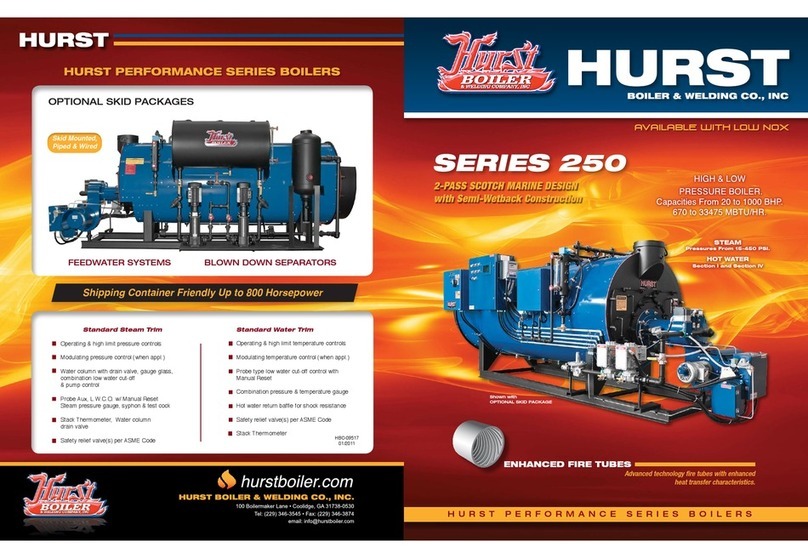 HURST SERIES 250 Specifications