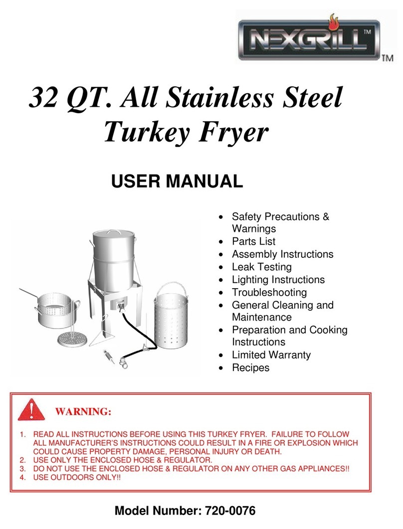 Nexgrill 720-0076 User manual