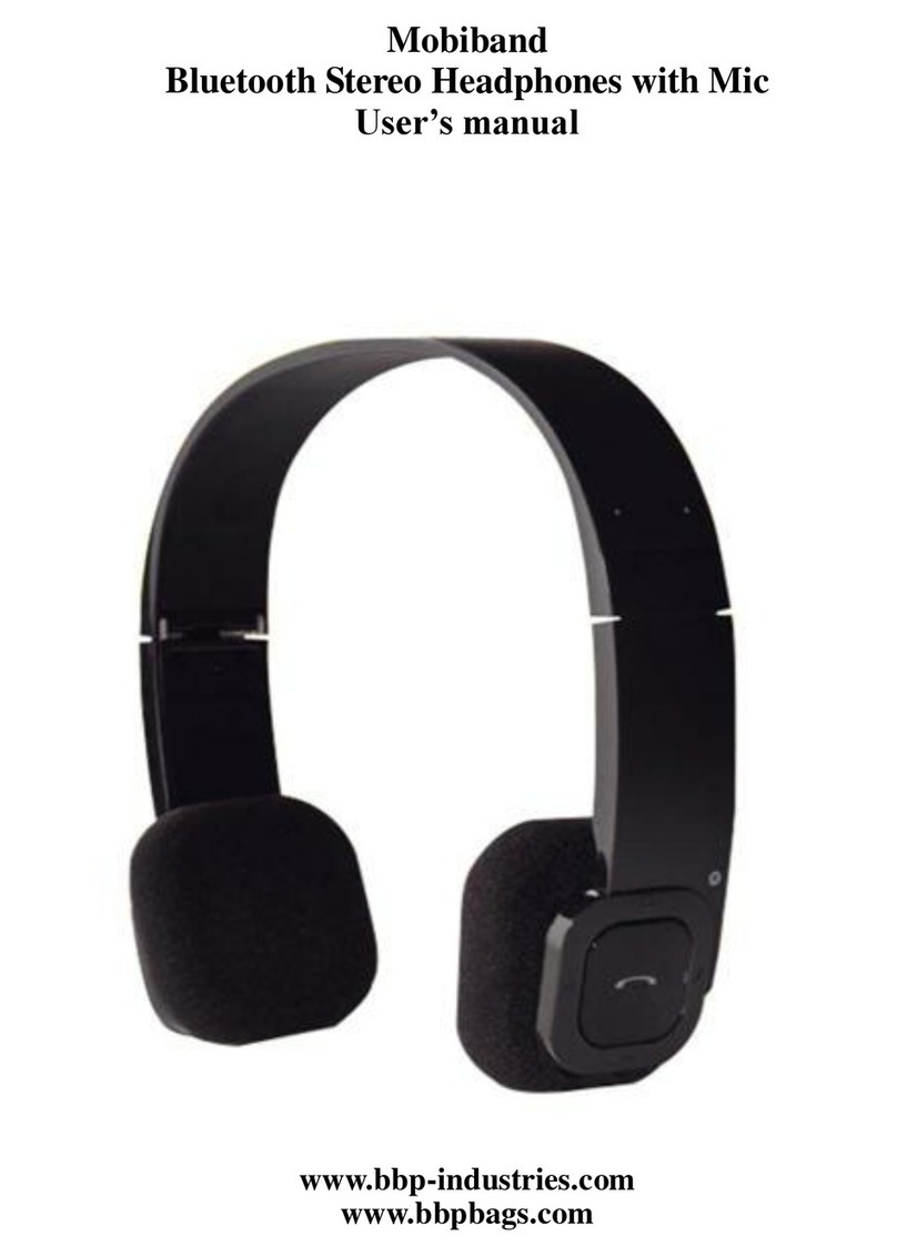 BBP Mobiband user manual