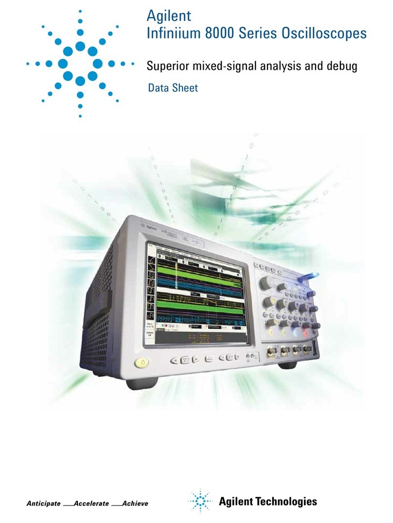 Agilent Technologies 8000 Series User manual