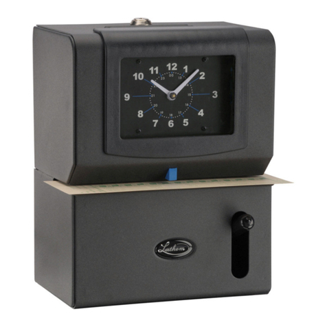 Lathem 2000 - 4000 Series user guide