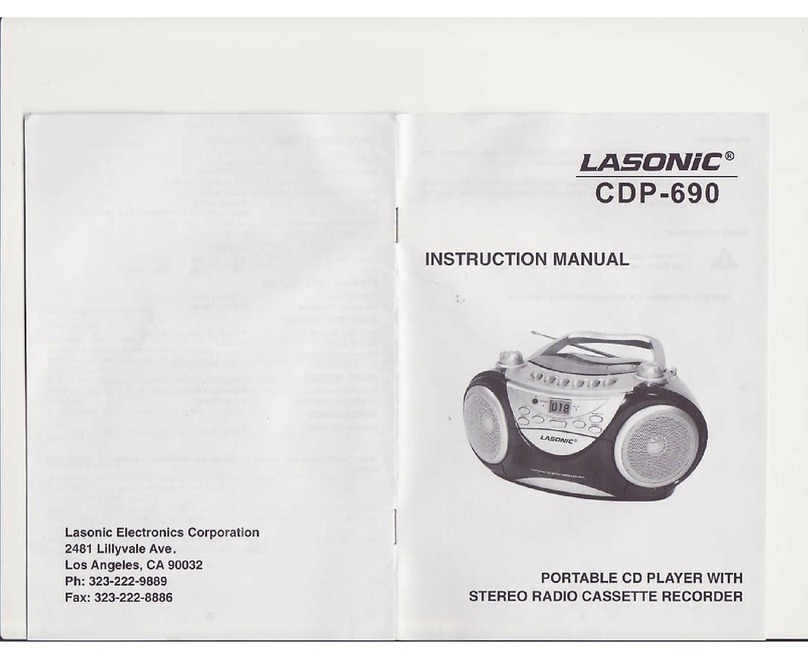 Lasonic CDP-690 instruction manual