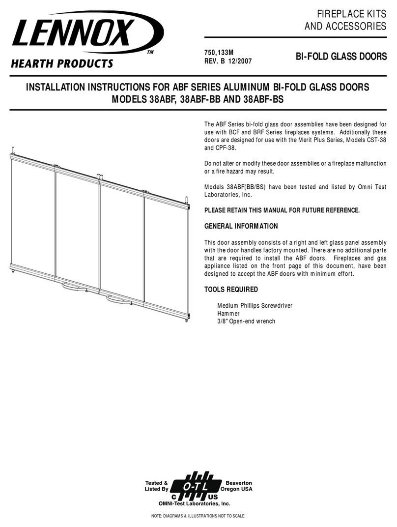 Lennox 38ABF-BB installation instructions Lennox 38ABF-BB installation instructions