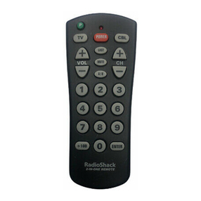 Radio Shack 2-in-1 Remote Control owner's manual