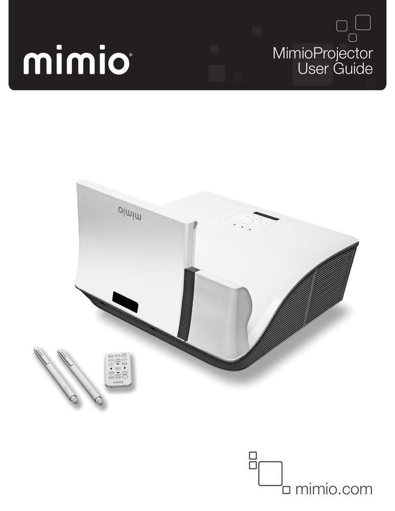 Mimio MimioProjector User manual