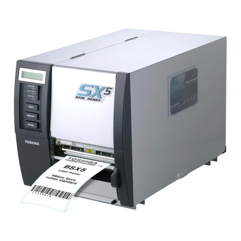 Toshiba B-SX5T Series User manual Toshiba B-SX5T Series User manual