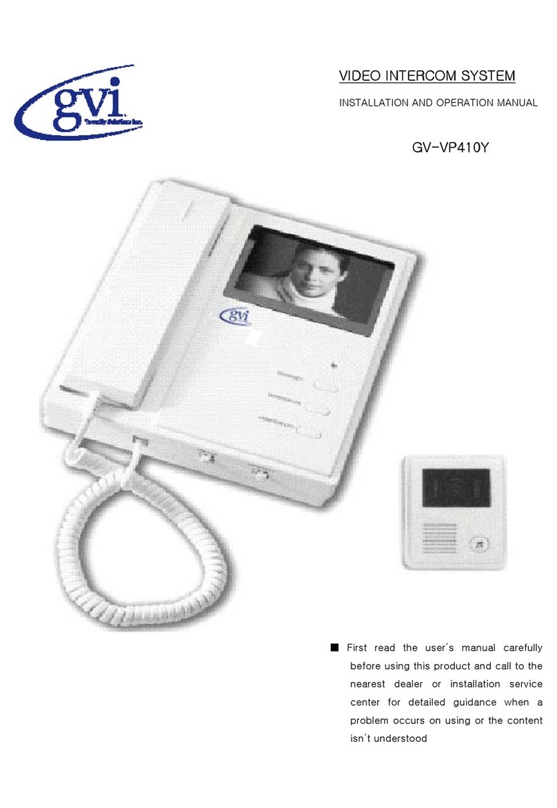 GVI Security GV-VP410Y Installation and operation manual