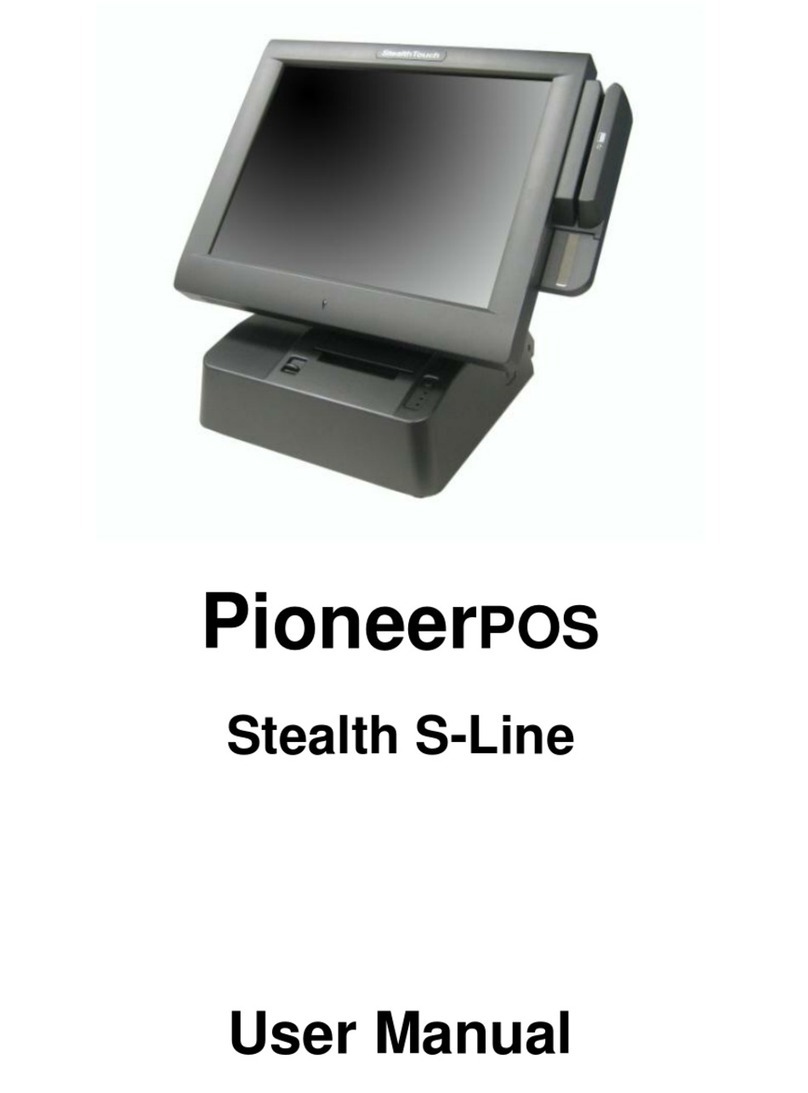PIONEERPOS Stealth S series user manual